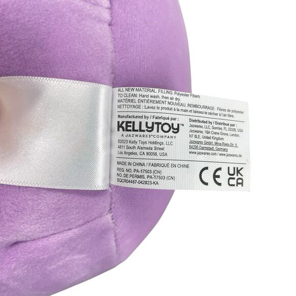 NWT Squishmallow LEXIS the Winking Panda 8" inch Stuffed Animal Rainbow Belly - Picture 6 of 7